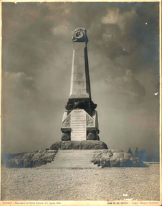 Gorizia - Monumento sul Monte Calvario VIII Agosto 1920.
