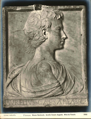 Rilievo di Aurelio Cesare Augusto, Museo Nazionale di Firenze