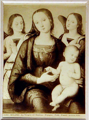 La Vergine col Bambino, Perugino