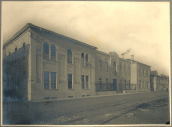 Alessandria - Casa di riposo di corso Lamarmora: vista generale scorciata da sinistra