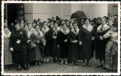 Seconda mostra delle attività provinciali, inaugurata da Badoglio ad Alessandria nel  1938