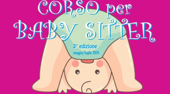 immagine logo corso babysitter terza edizione maggio, luglio, 2024