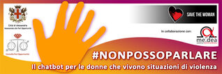 Banner chatbot "#NONPOSSOPARLARE"